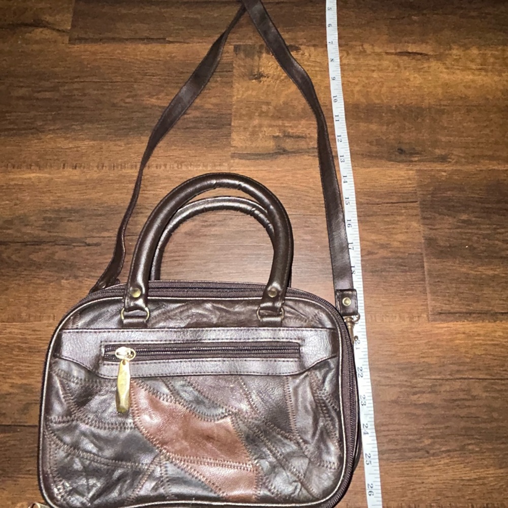 Leather Patchwork Crossbody - Picture 13 of 14